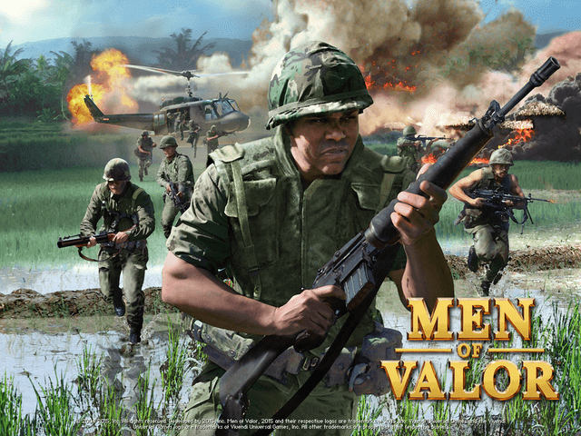 Men of Valor: Pre-Order Bonus DVD title screen for Xbox